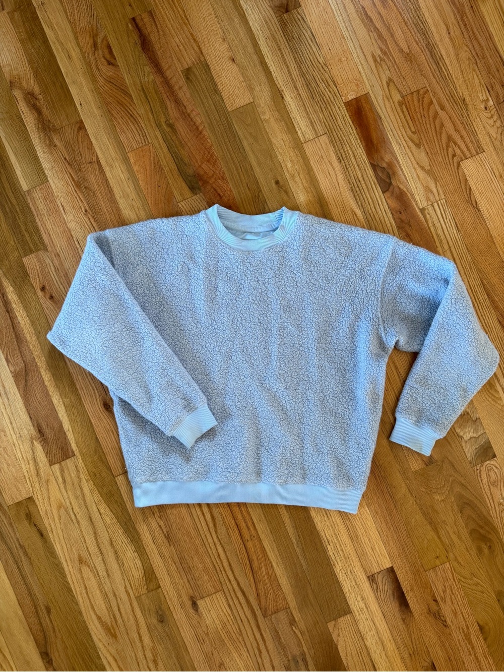Outdoor Voices MegaFleece Crewneck Sweater - Blue - Small
